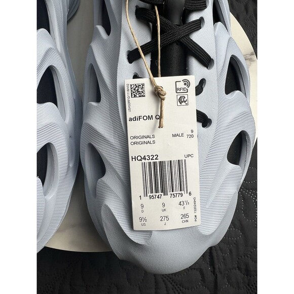 Adidas Originals Adifom Q (HALO BLUE/CORE BLACK/ALUMINUM) Men's HQ432 SZ 9.5:NWT - Picture 9 of 14